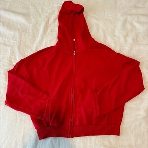 Red Cotton On Zip-Up Hoodie